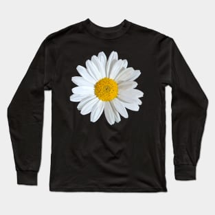 Marguerite on black Long Sleeve T-Shirt